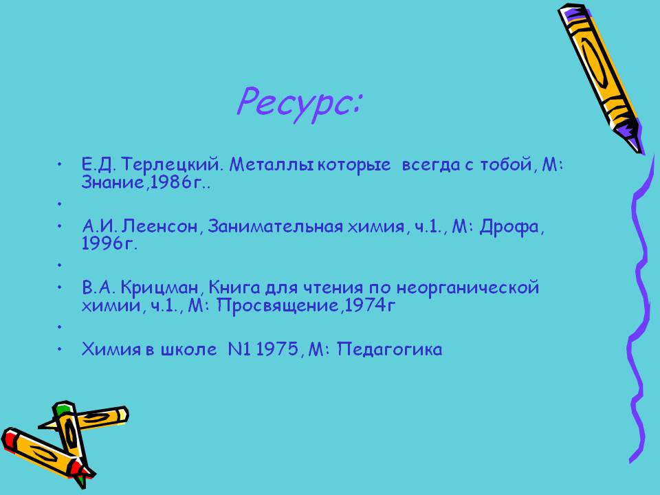 Ресурс: