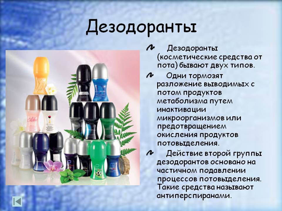 Дезодоранты