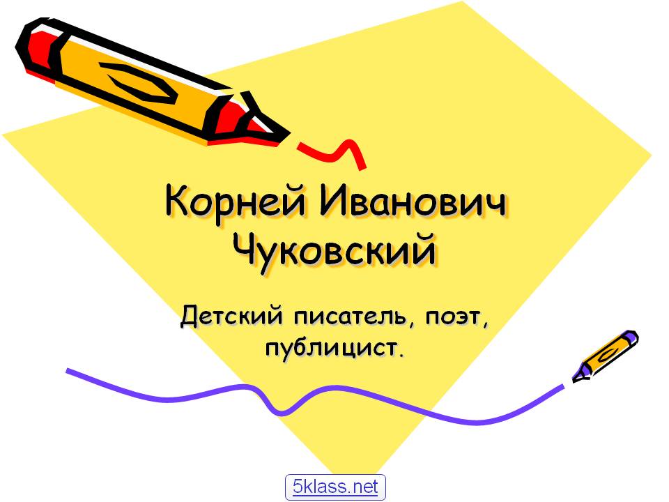 Корней Иванович Чуковский