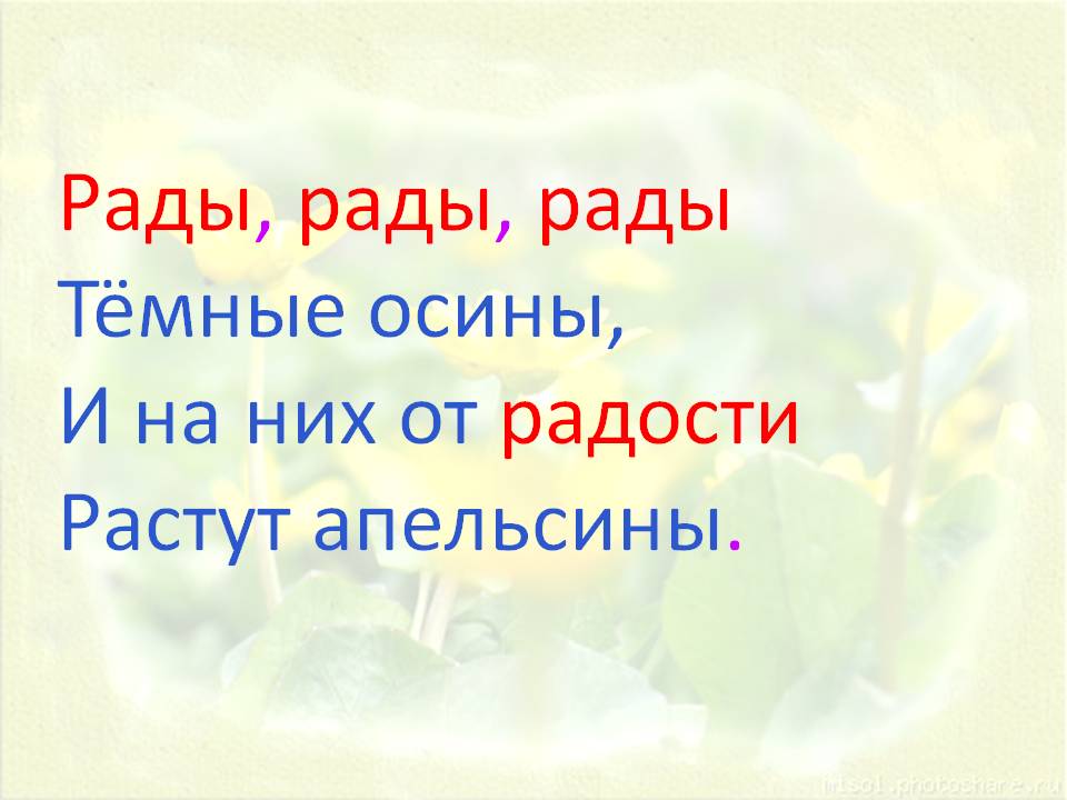 Рады тёмные осины