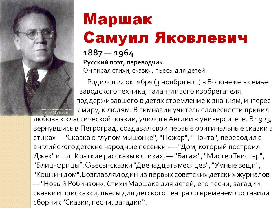 Маршак Самуил Яковлевич
