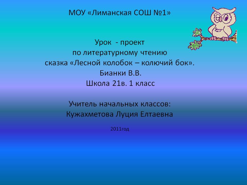 Лесной колобок – колючий бок