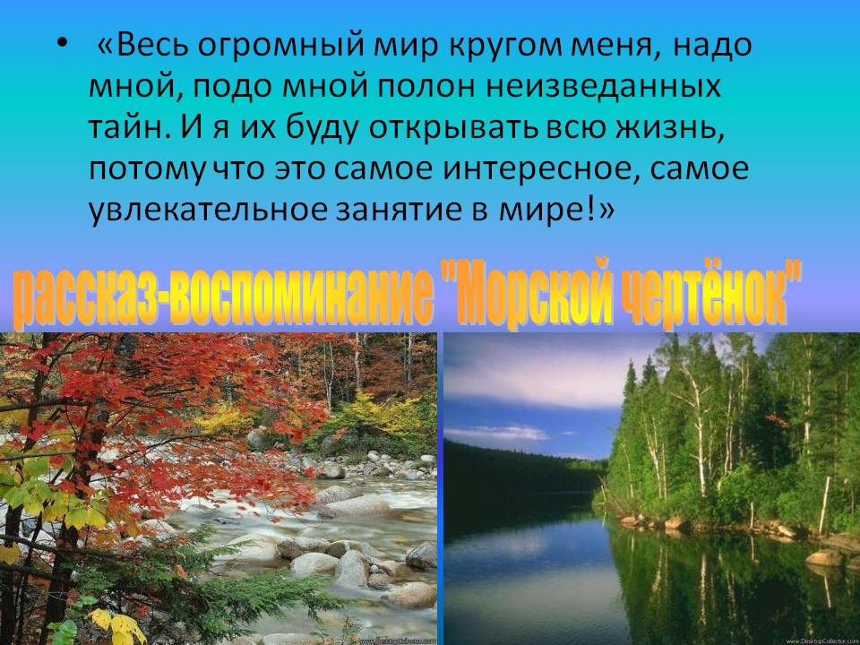 Огромный мир
