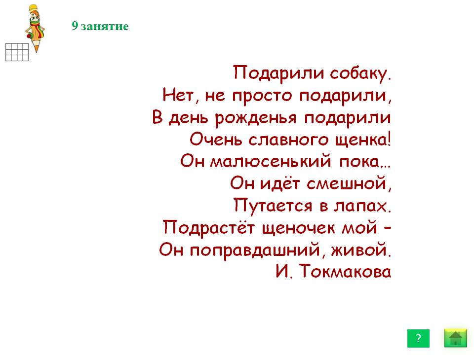 Подарили собаку