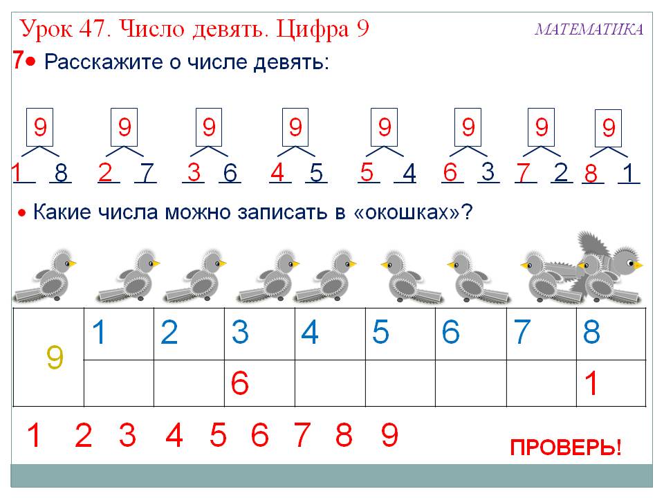 Какие числа можно записать в «окошках»