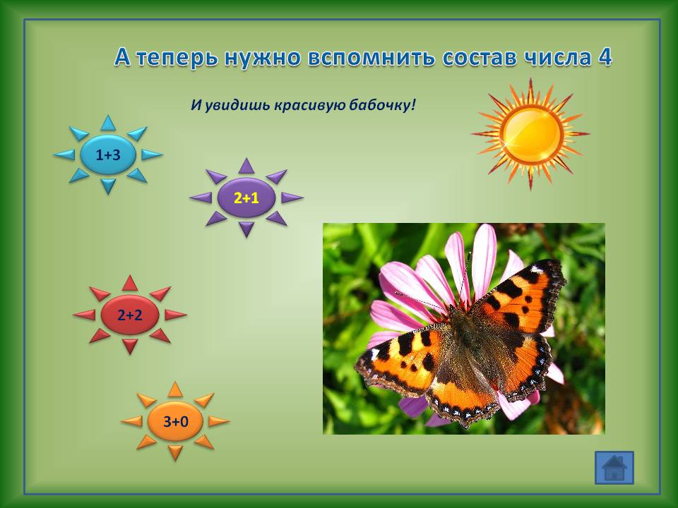 Состав числа 4