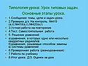 Типология урока: Урок типовых задач