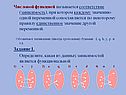 Числовой функцией называется соответствие (зависимость)