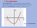 Основные свойства функции