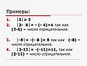 Число отрицательное