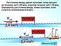 Расстояние между двумя пунктами катер прошел по течению за 3 ч 30 мин,