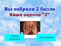 Вы набрали 2 балла