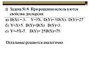 Свойства дисперсии