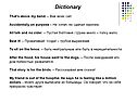 Dictionary