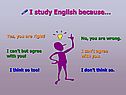 ? I study English because…