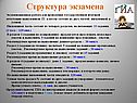 Структура экзамена