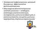 Электронное порфолио ученика