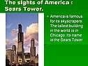 The sights of America