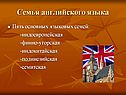 Семья английского языка