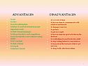 Advantages