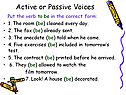 Active or passive voices