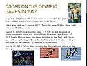 Oscar on the Olympic Games in 2012