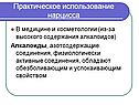 Практическое использование нарцисса