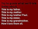 Try to guess what we’ll talk today about