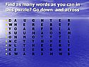 Find as many words as you can in this puzzle