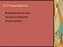 Presentations