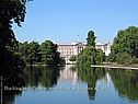 Buckingham Palace seen from St