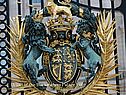 Detail of the Buckingham Palace gate