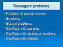 Teenagers’ problems