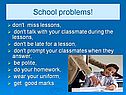 School problems