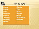Try to read