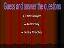 Guess and answer the questions