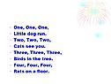 One