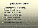 Londonderry is in Ireland