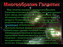 Многообразие Галактик