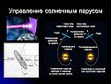 Управление солнечным парусом