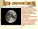 Луна- спутник Земли