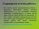 Подведение итогов работы: