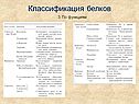 Классификация белков