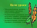 Биология 6 класс «Покрытосеменные»