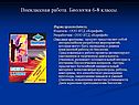 Внеклассная работа