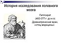 История исследования головного мозга