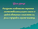 Цель урока