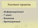 Контекст проекта