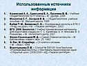 Использованные источники информации