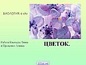 Цветок